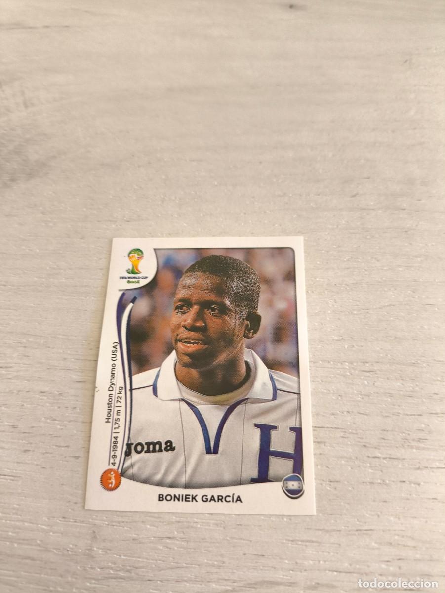 Cromos de F&uacute;tbol: 403 Boniek Garcia HONDURAS PANINI FIFA MUNDIAL WORLD CUP BRASIL 2014 NO LIGA ESTE