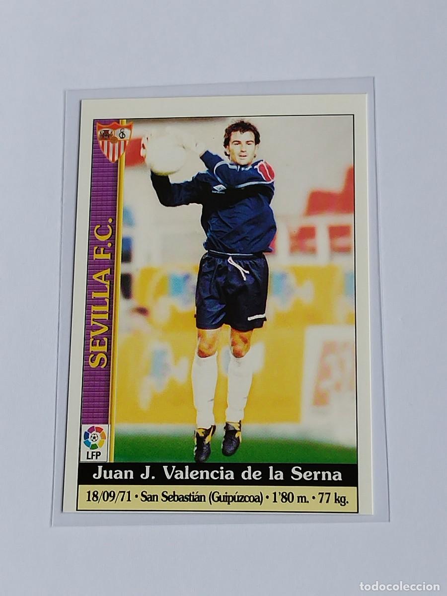 Cromos de F&uacute;tbol: VALENCIA #328 SEVILLA FC - MUNDICROMO LAS FICHAS DE LA LIGA 1999 2000 - MC 99 00 CROMO FUTBOL