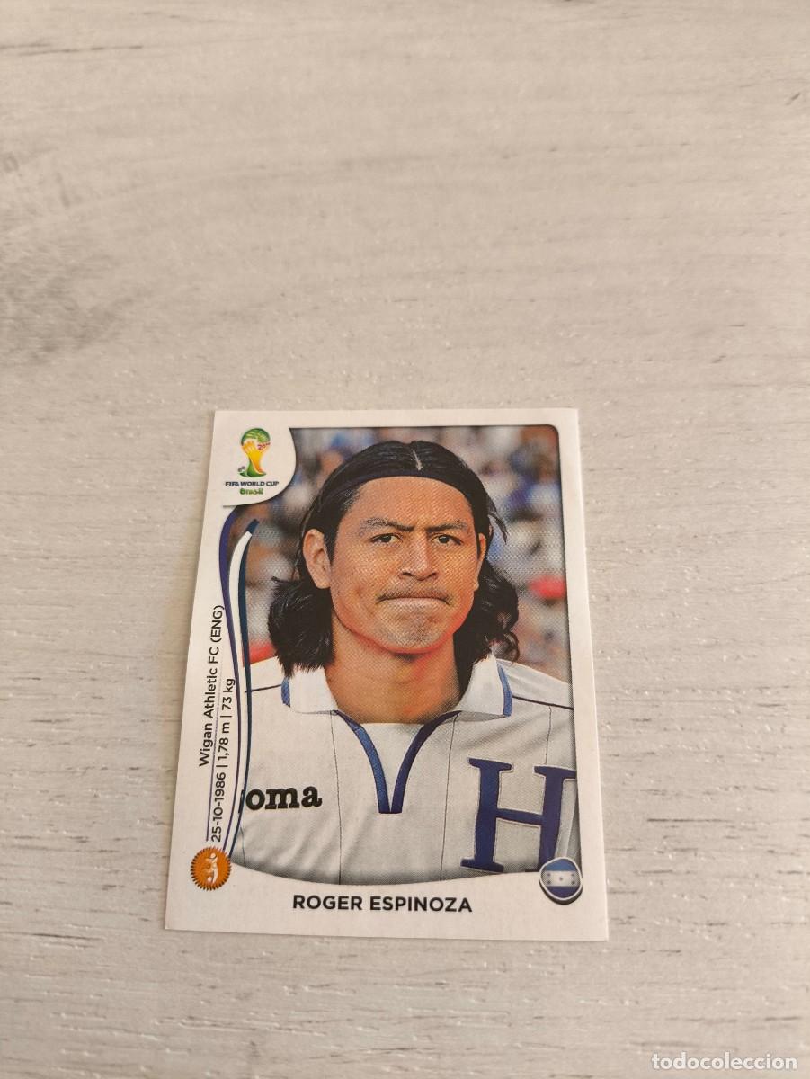 Cromos de F&uacute;tbol: 404 Roger Espinoza HONDURAS PANINI FIFA MUNDIAL WORLD CUP BRASIL 2014 NO LIGA ESTE