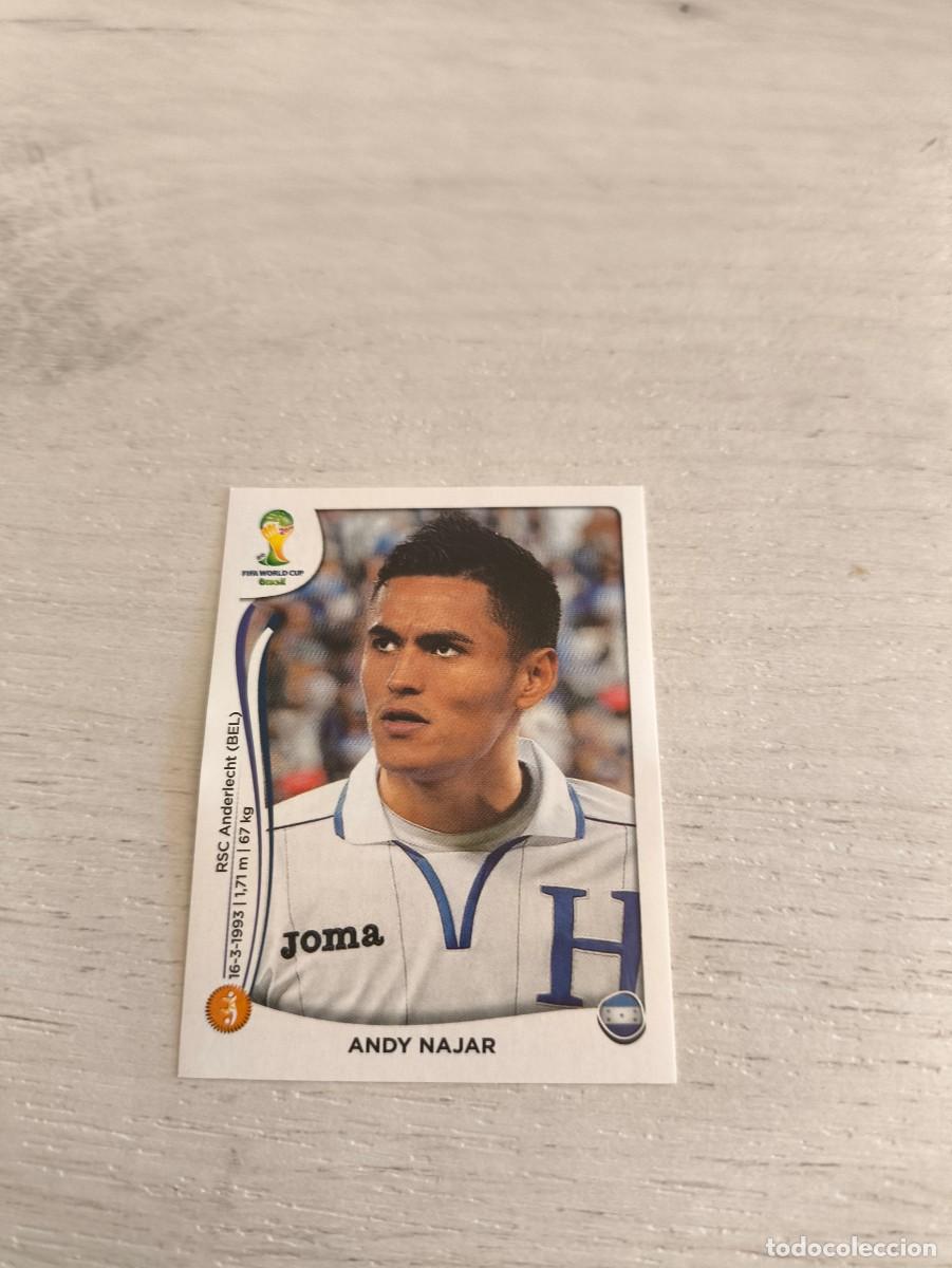 Cromos de F&uacute;tbol: 407 Andy Najar HONDURAS PANINI FIFA MUNDIAL WORLD CUP BRASIL 2014 NO LIGA ESTE