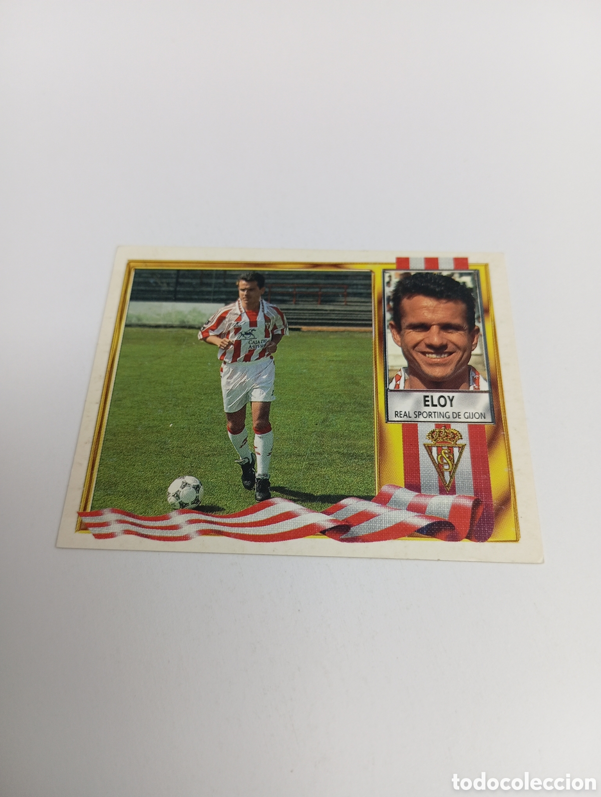 Cromos de F&uacute;tbol: ELOY COLOCA Sporting de Gij&oacute;n Liga Este 1995 1996 NUEVO SIN PEGAR PANINI 95 96