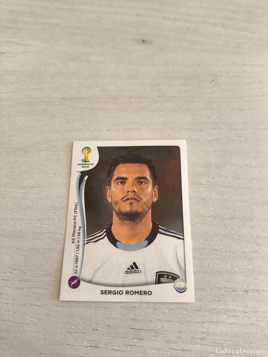 Cromos de F&uacute;tbol: 414 Sergio Romero ARGENTINA PANINI FIFA MUNDIAL WORLD CUP BRASIL 2014 NO LIGA ESTE