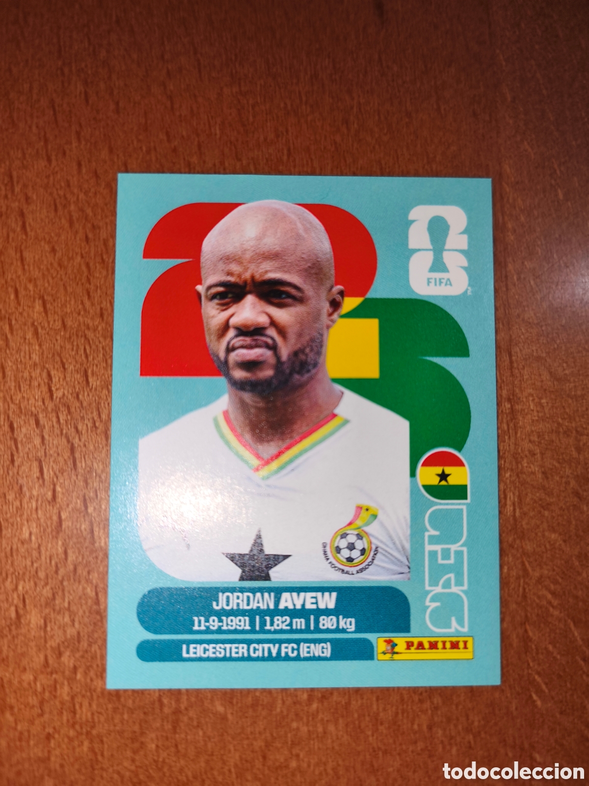 Cromos de F&uacute;tbol: GHA16 Jordan Ayew Fifa World Cup 2026 Ghana