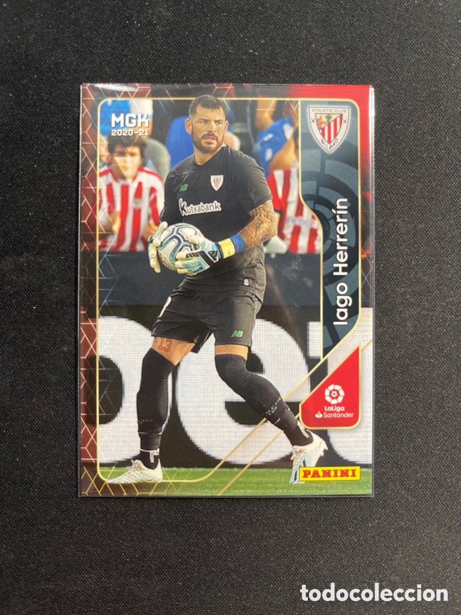 Cromos de F&uacute;tbol: Iago Herrerin 21 Athletic Club de Bilbao Megacracks 2020 2021 20 21 Panini