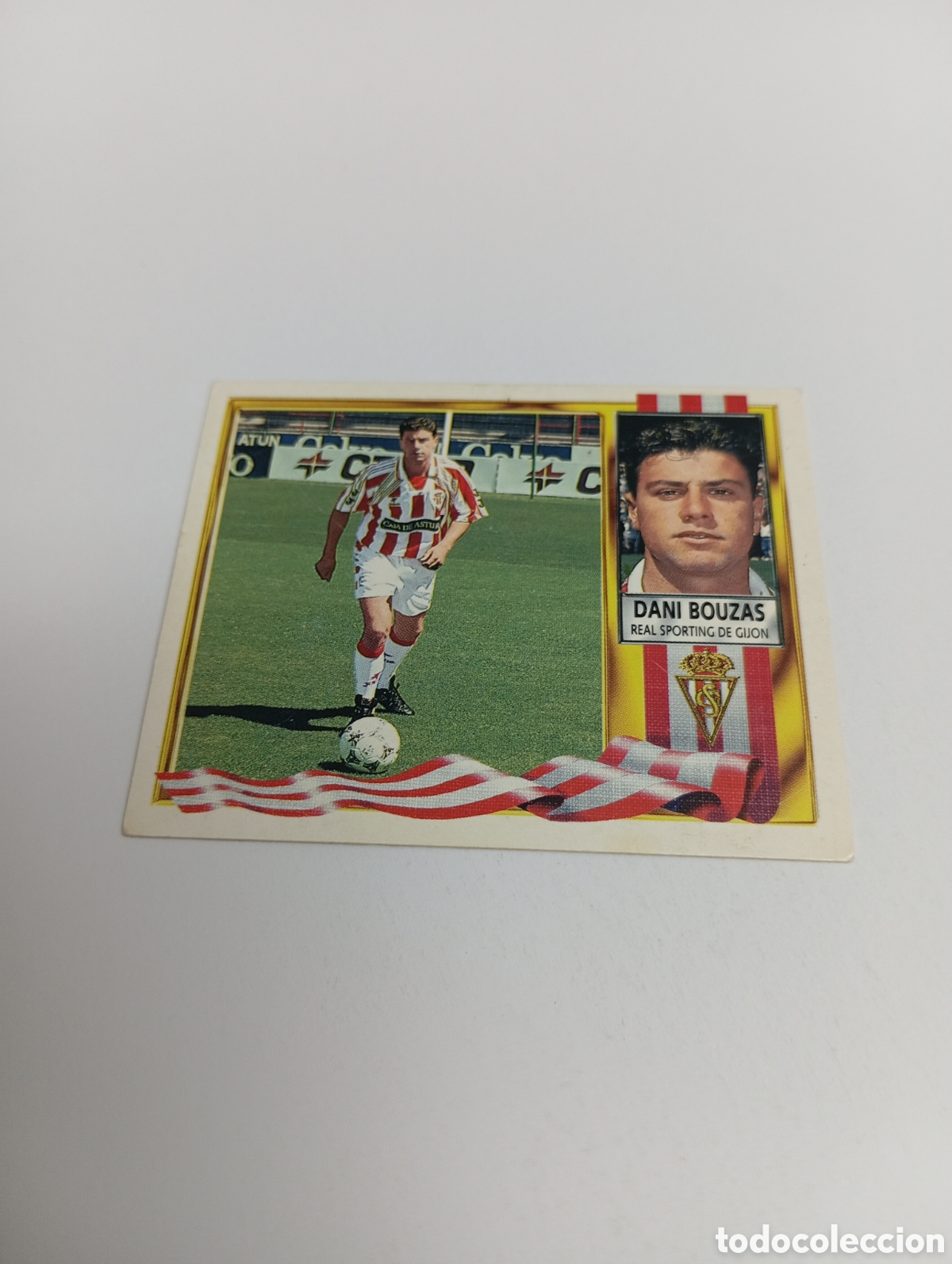 Cromos de F&uacute;tbol: DANI BOUZAS Sporting de Gij&oacute;n Liga Este 1995 1996 NUEVO SIN PEGAR PANINI 95 96