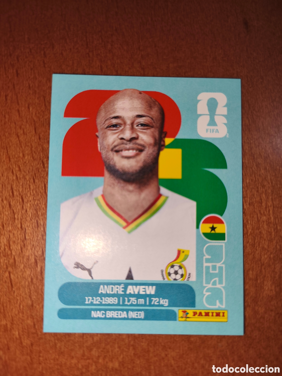 Cromos de F&uacute;tbol: GHA17 Andr&eacute; Ayew Fifa World Cup 2026 Ghana