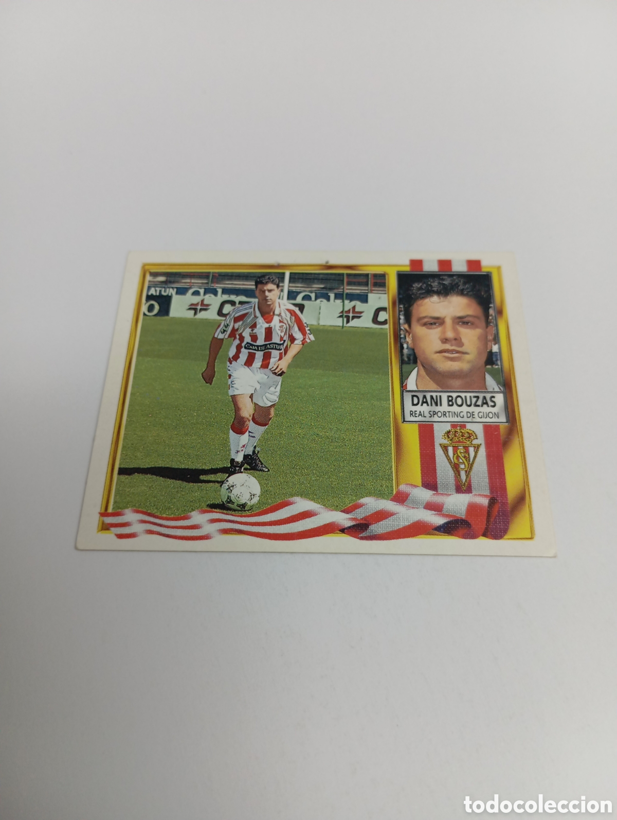 Cromos de F&uacute;tbol: DANI BOUZAS Sporting de Gij&oacute;n Liga Este 1995 1996 NUEVO SIN PEGAR PANINI 95 96