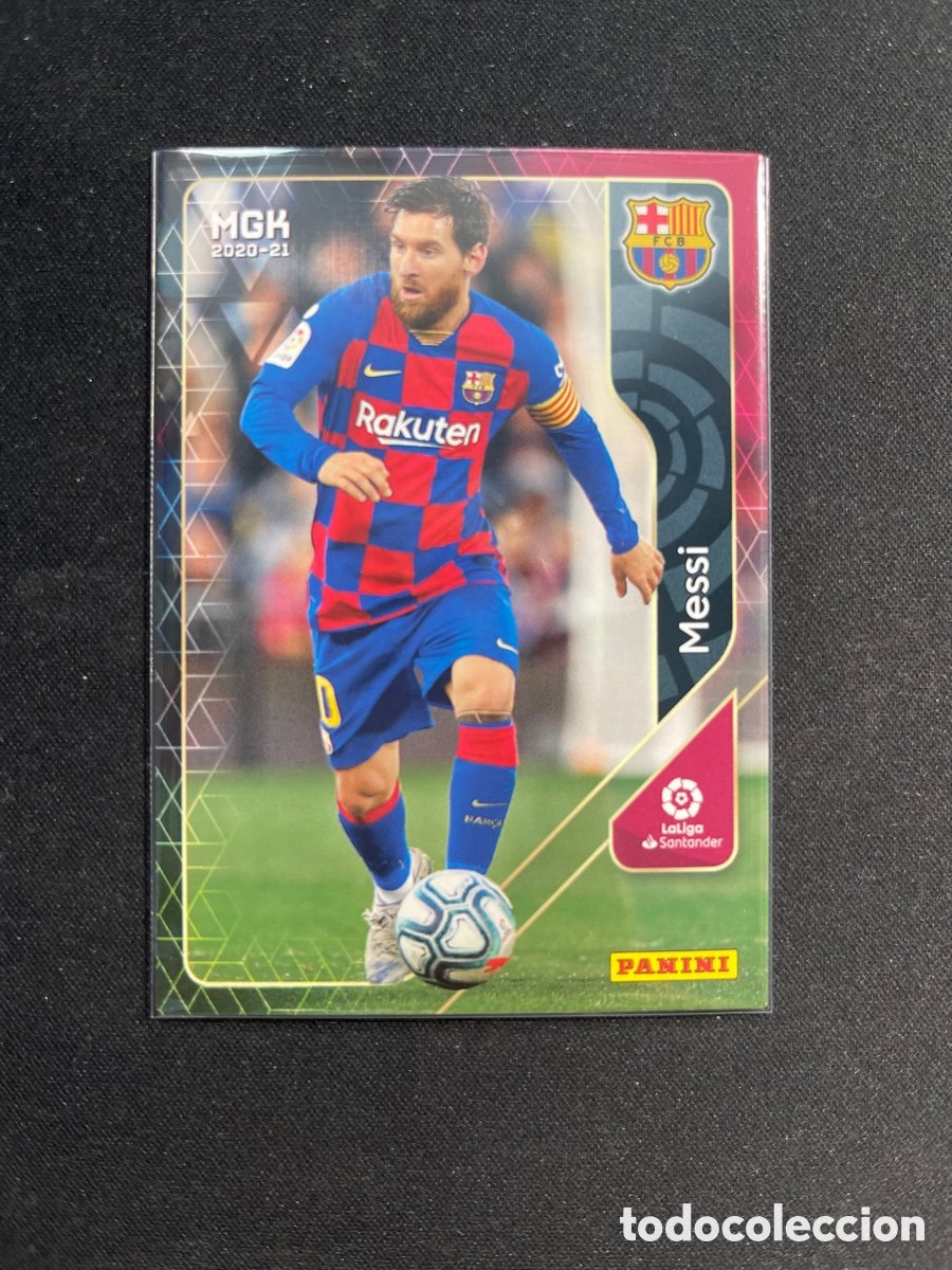Cromos de F&uacute;tbol: Messi 70 Barcelona Megacracks 2020 2021 20 21 Panini