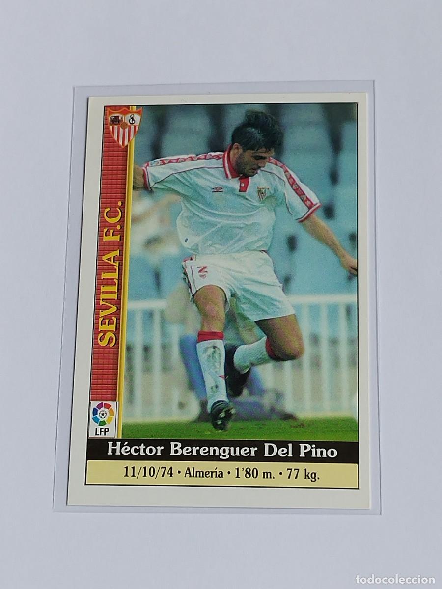 Cromos de F&uacute;tbol: H&Eacute;CTOR #334 SEVILLA FC - MUNDICROMO LAS FICHAS DE LA LIGA 1999 2000 - MC 99 00 CROMO FUTBOL