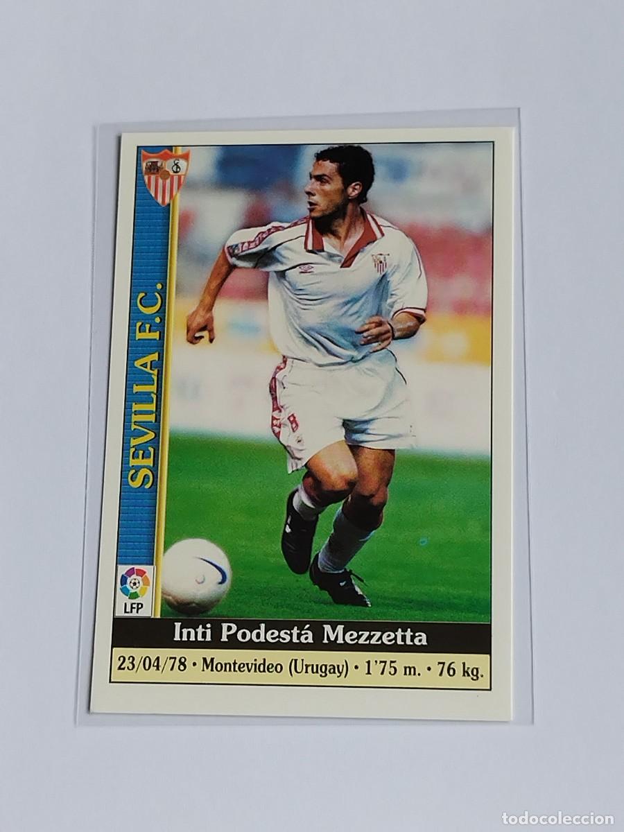 Cromos de F&uacute;tbol: PODEST&Aacute; #335 SEVILLA FC - MUNDICROMO LAS FICHAS DE LA LIGA 1999 2000 - MC 99 00 CROMO FUTBOL
