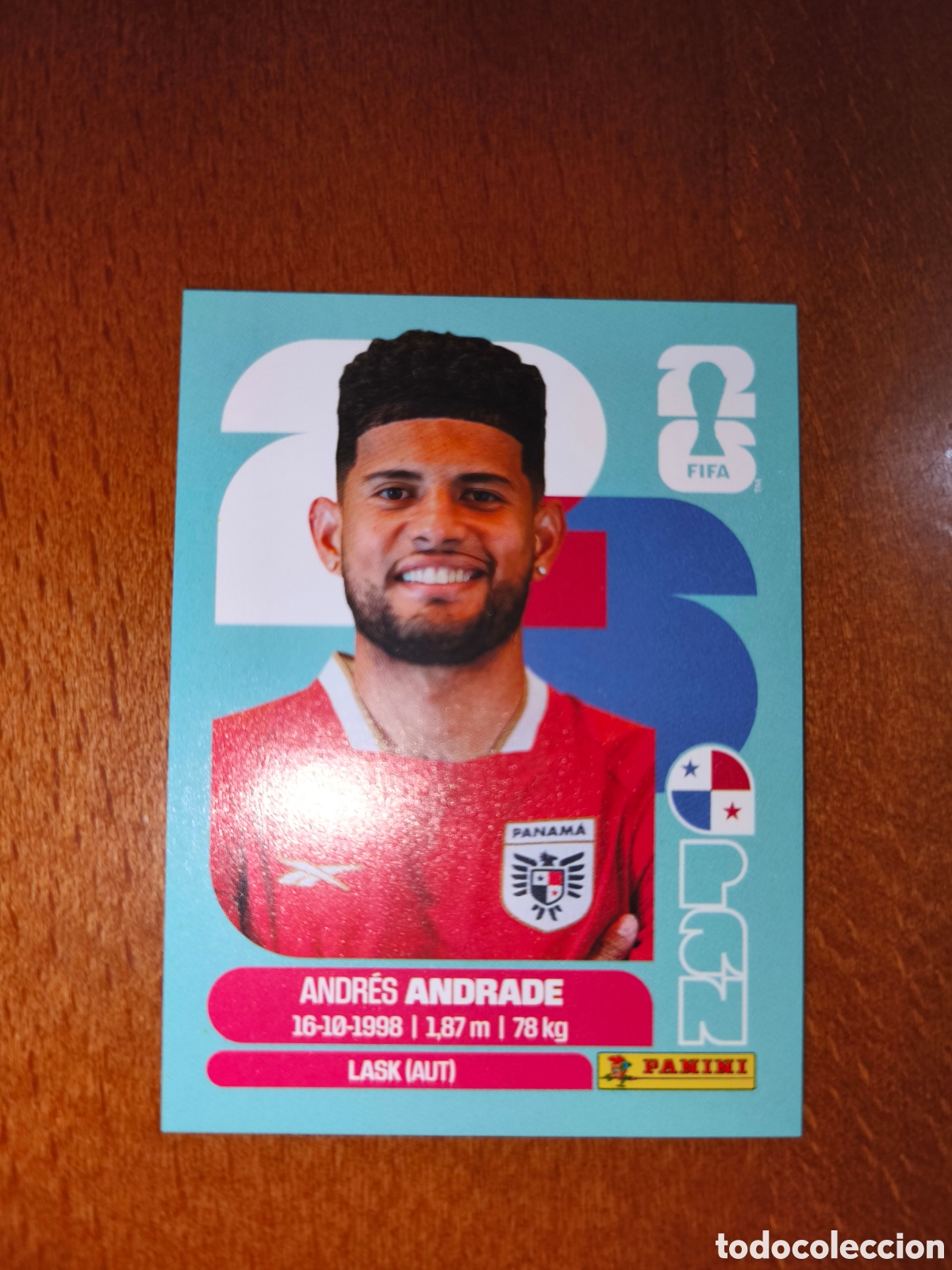 Cromos de F&uacute;tbol: PAN5 Andr&eacute;s Andrade Fifa World Cup 2026 Panam&aacute;