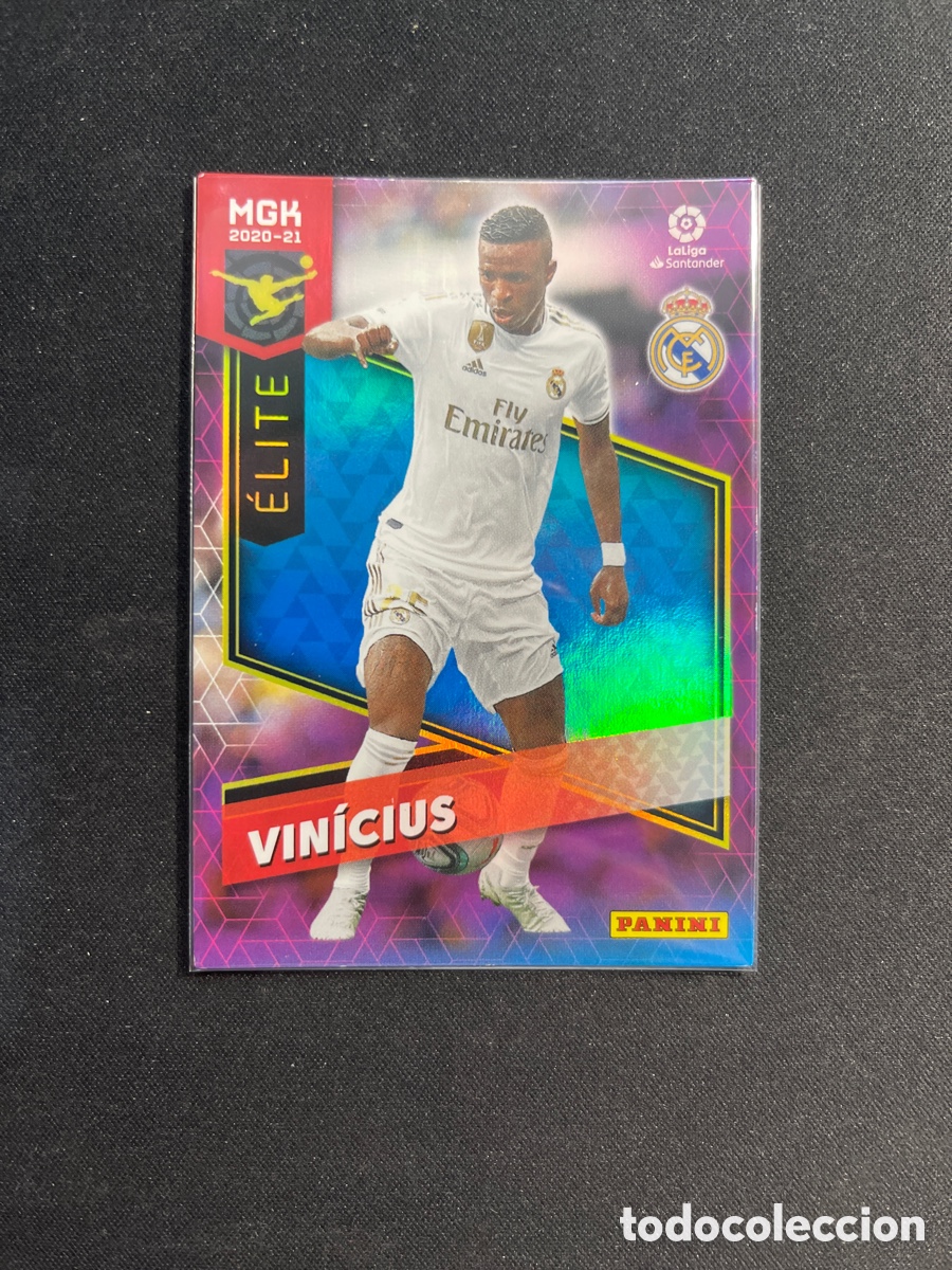 Cromos de F&uacute;tbol: Vinicius 386 Elite Real Madrid Megacracks 2020 2021 20 21 Panini