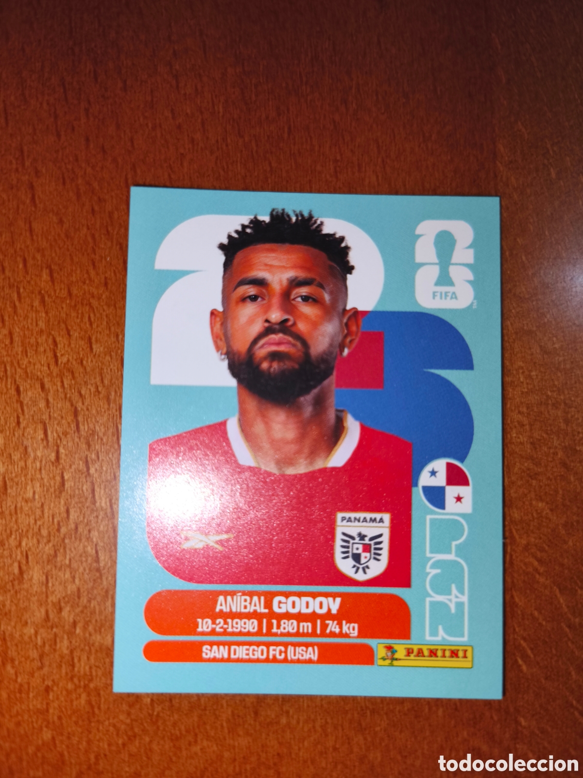 Cromos de F&uacute;tbol: PAN11 An&iacute;bal Godoy Fifa World Cup 2026 Panam&aacute;
