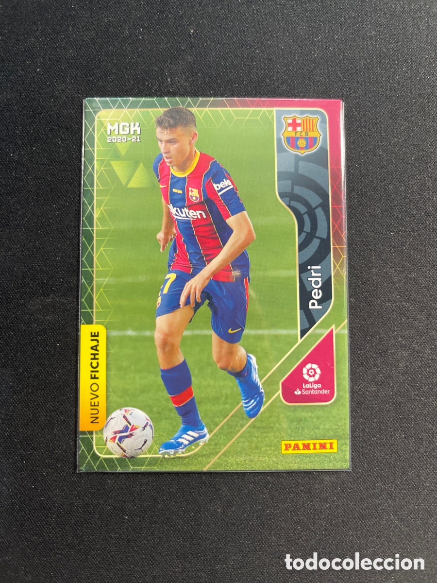 Cromos de F&uacute;tbol: Pedri 430 Nuevo Fichaje Barcelona Megacracks 2020 2021 20 21 Panini