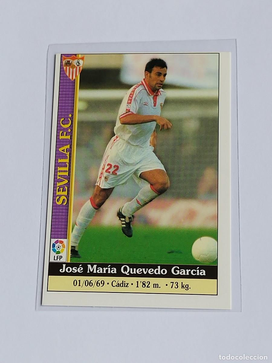 Cromos de F&uacute;tbol: QUEVEDO #336 SEVILLA FC - MUNDICROMO LAS FICHAS DE LA LIGA 1999 2000 - MC 99 00 CROMO FUTBOL