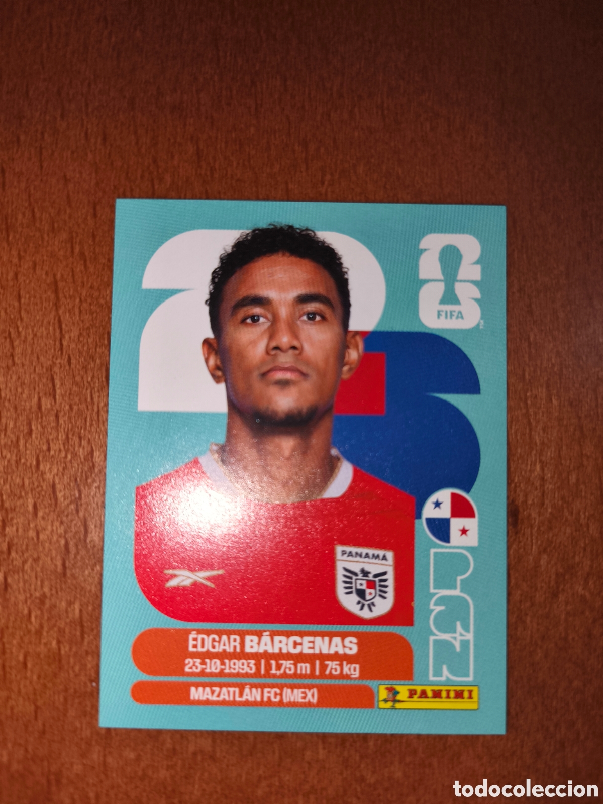 Cromos de F&uacute;tbol: PAN14 Edgar B&aacute;rcenas Fifa World Cup 2026 Panam&aacute;