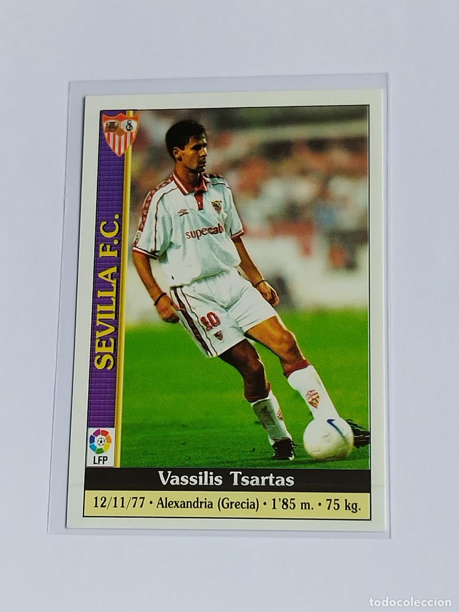 Cromos de F&uacute;tbol: TSARTAS #337 SEVILLA FC - MUNDICROMO LAS FICHAS DE LA LIGA 1999 2000 - MC 99 00 CROMO FUTBOL