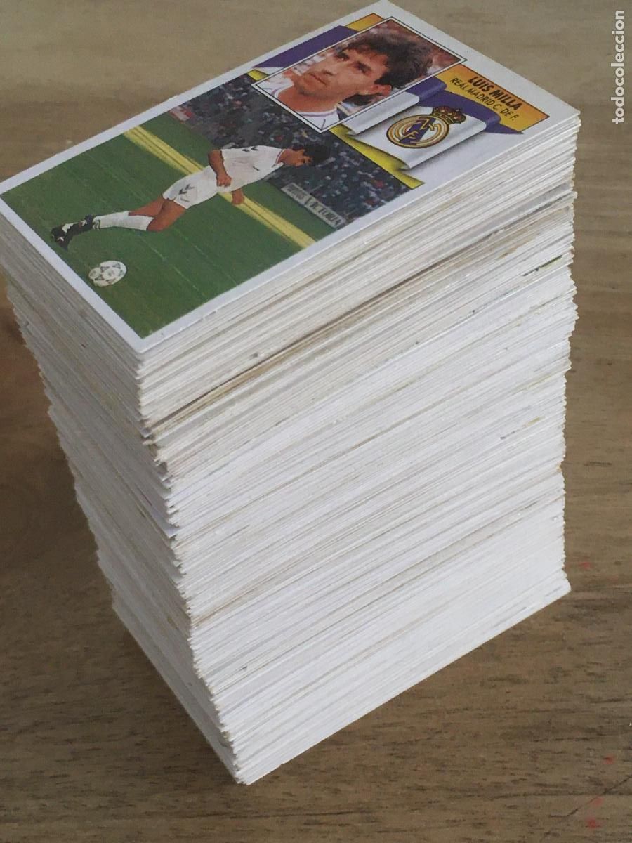 Cromos de F&uacute;tbol: liga futbol 90 91 1990 1991 ediciones este lote 408 cromos distintos