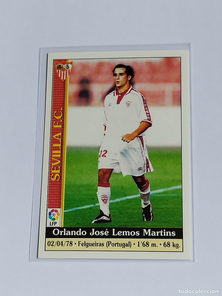 Cromos de F&uacute;tbol: BAKERO #338 SEVILLA FC - MUNDICROMO LAS FICHAS DE LA LIGA 1999 2000 - MC 99 00 CROMO FUTBOL