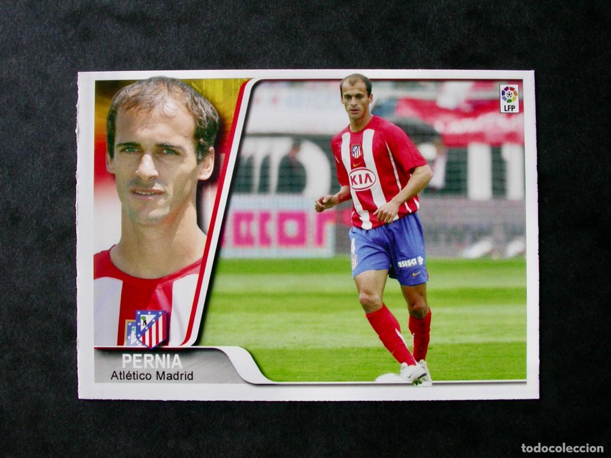 Cromos de F&uacute;tbol: 117 PERN&Iacute;A / ATL&Eacute;TICO DE MADRID / ALTA / EDICIONES ESTADIO 2008 / MUNDICROMO