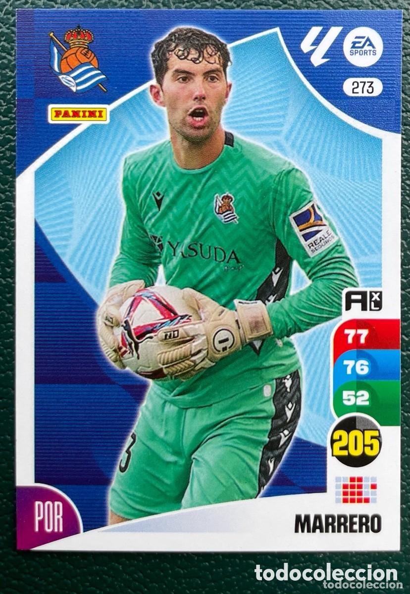Cromos de F&uacute;tbol: 273 MARRERO REAL SOCIEDAD FICHAS ALBUM ADRENALYN XL 2024 2025 24 25
