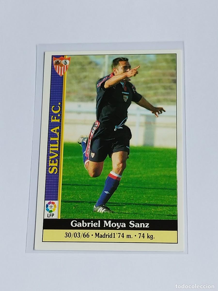 Cromos de F&uacute;tbol: MOYA #341 SEVILLA FC - MUNDICROMO LAS FICHAS DE LA LIGA 1999 2000 - MC 99 00 CROMO FUTBOL