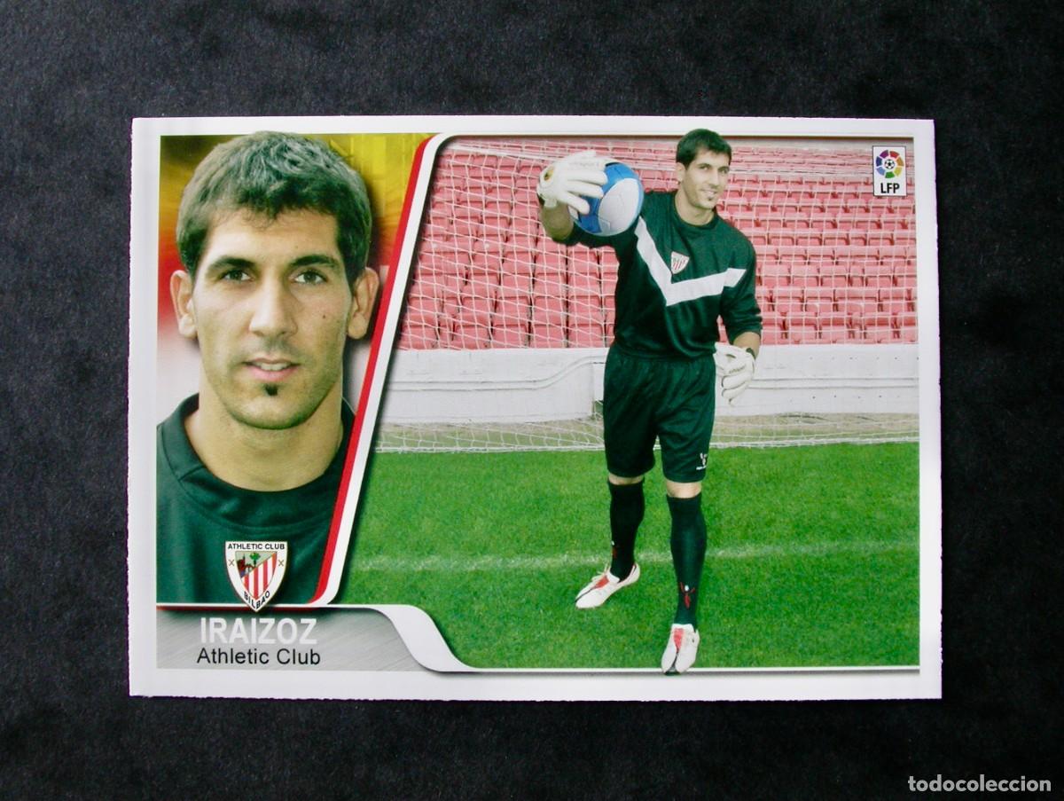 Cromos de F&uacute;tbol: 292 IRAIZOZ / ATHLETIC / ALTA / EDICIONES ESTADIO 2008 / MUNDICROMO