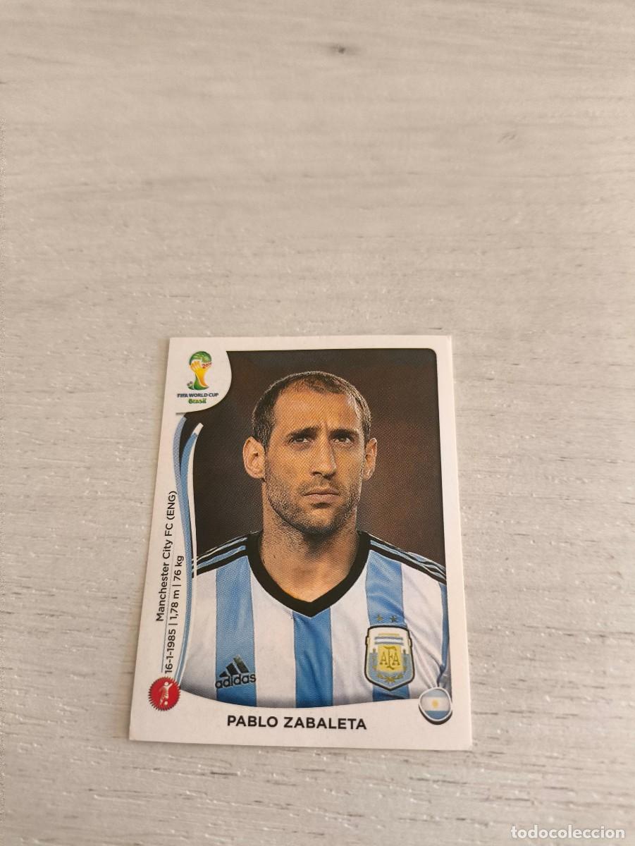 Cromos de F&uacute;tbol: 415 Pablo Zabaleta ARGENTINA PANINI FIFA MUNDIAL WORLD CUP BRASIL 2014 NO LIGA ESTE