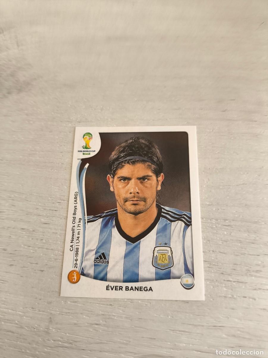 Cromos de F&uacute;tbol: 423 &Eacute;ver Banega ARGENTINA PANINI FIFA MUNDIAL WORLD CUP BRASIL 2014 NO LIGA ESTE