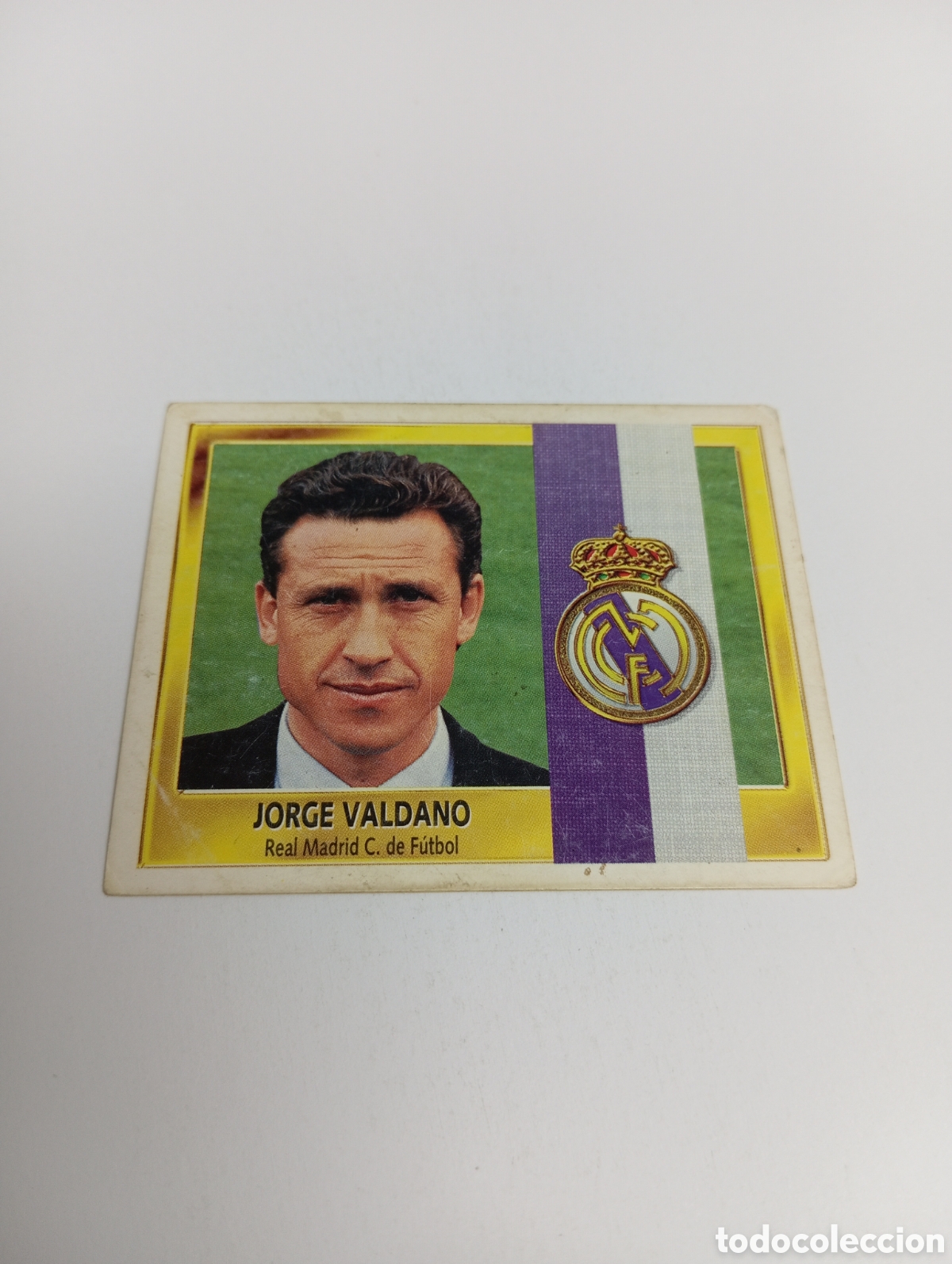 Cartes &agrave; collectionner de Football: ENTRENADOR JORGE VALDANO Real Madrid Liga Este 1995 1996 NUEVO SIN PEGAR PANINI 95 96