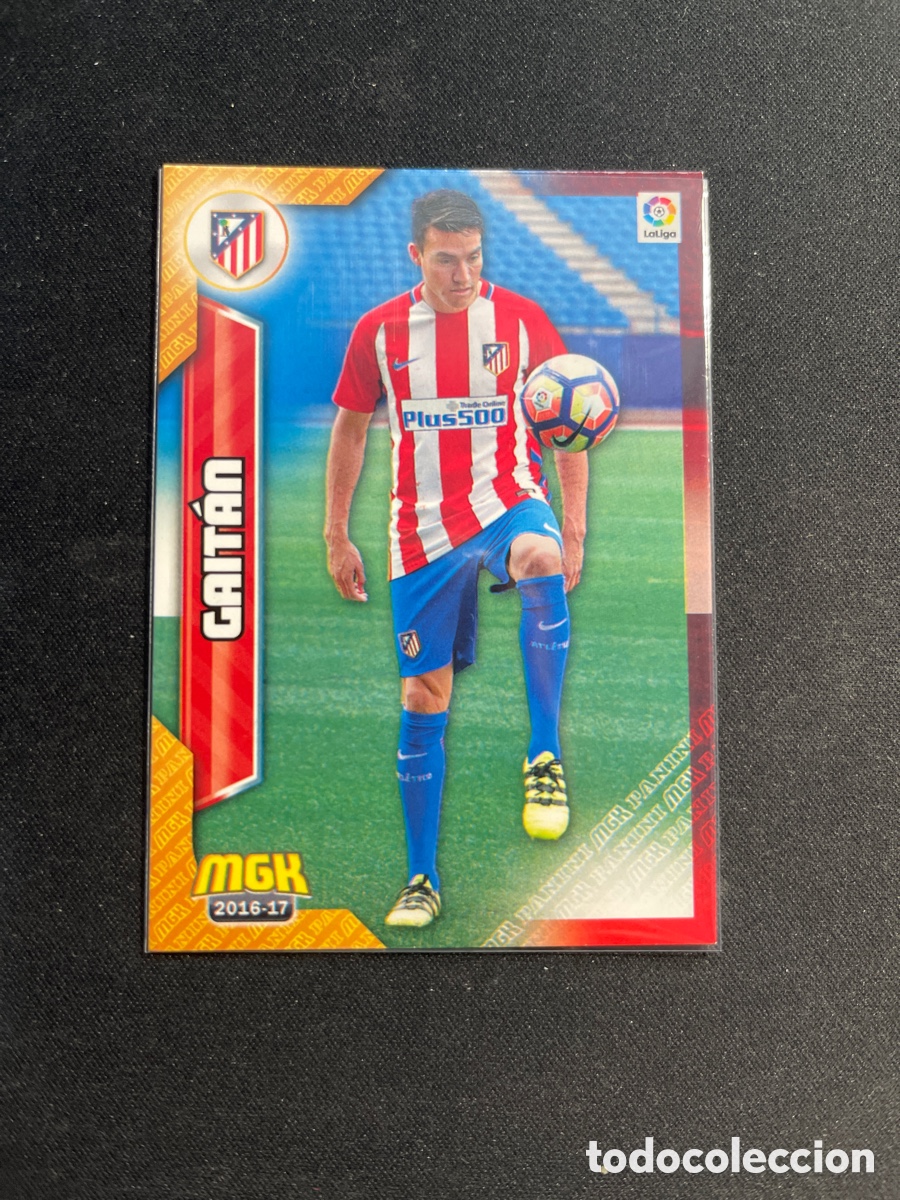Figurine di Calcio: Gaitan 72 Atletico de Madrid Megacracks 2016 2017 16 17 Panini