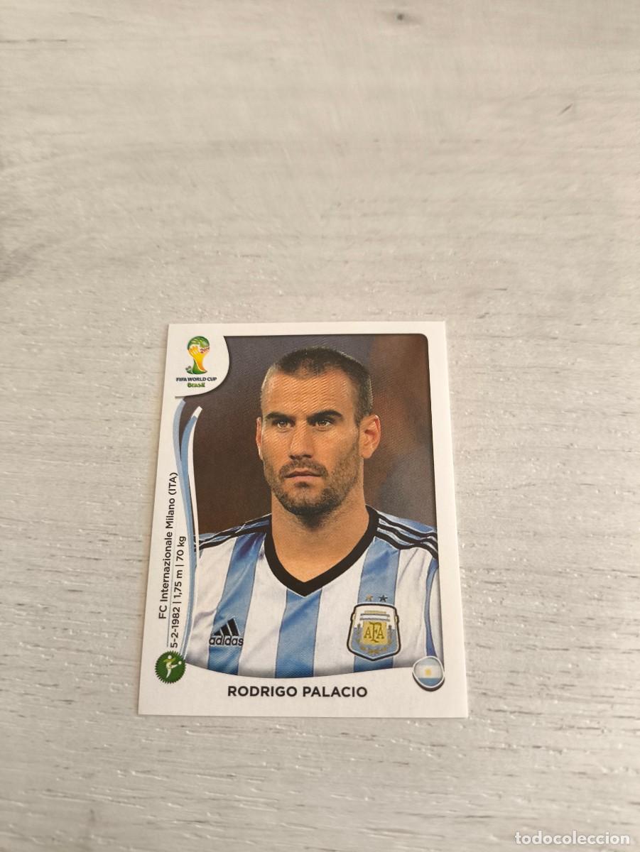 Cartes &agrave; collectionner de Football: 427 Rodrigo Palacio ARGENTINA PANINI FIFA MUNDIAL WORLD CUP BRASIL 2014 NO LIGA ESTE