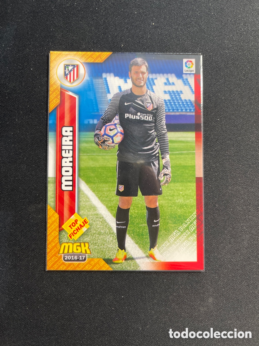 Cartes &agrave; collectionner de Football: Moreira 78 Atletico de Madrid Top Fichaje Megacracks 2016 2017 16 17 Panini