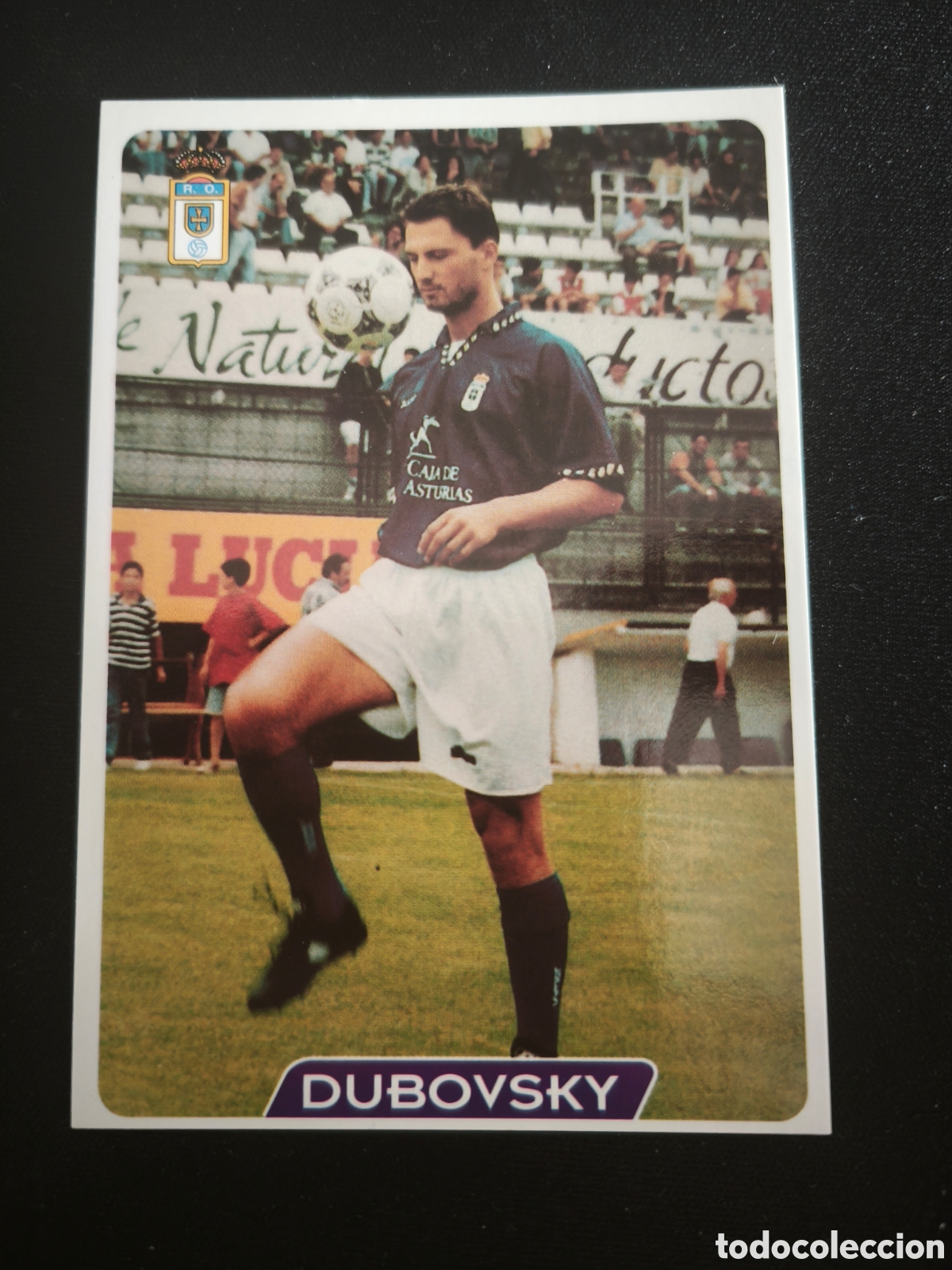 Cartes &agrave; collectionner de Football: 160 Dubovsky Oviedo LAS FICHAS DE LA LIGA MUNDICROMO 1995 1996 95 96