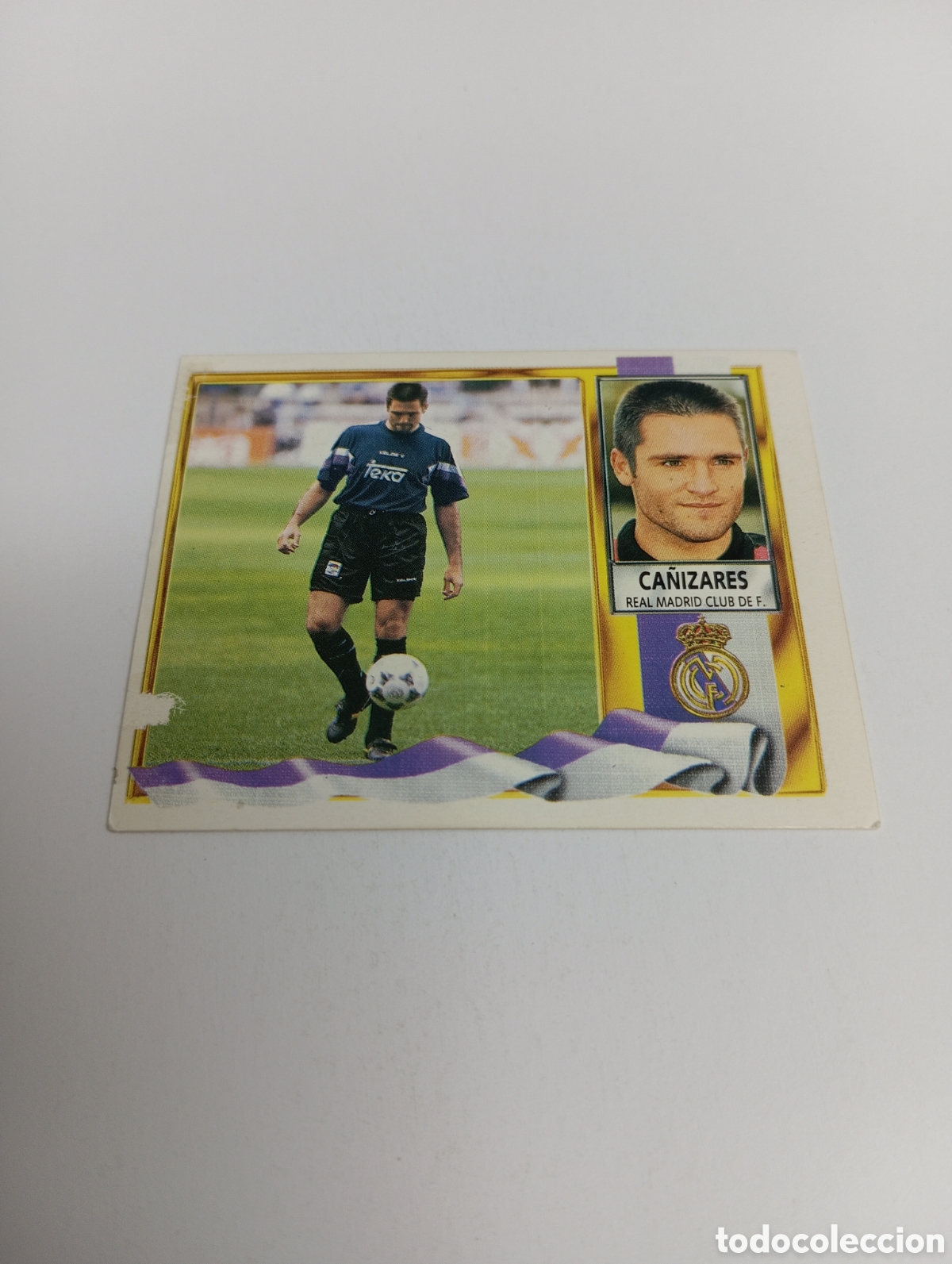 Cartes &agrave; collectionner de Football: CA&Ntilde;IZARES Real Madrid Liga Este 1995 1996 NUEVO SIN PEGAR PANINI 95 96