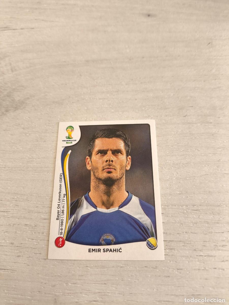 Cartes &agrave; collectionner de Football: 434 Emir Spahić BOSNIA PANINI FIFA MUNDIAL WORLD CUP BRASIL 2014 NO LIGA ESTE
