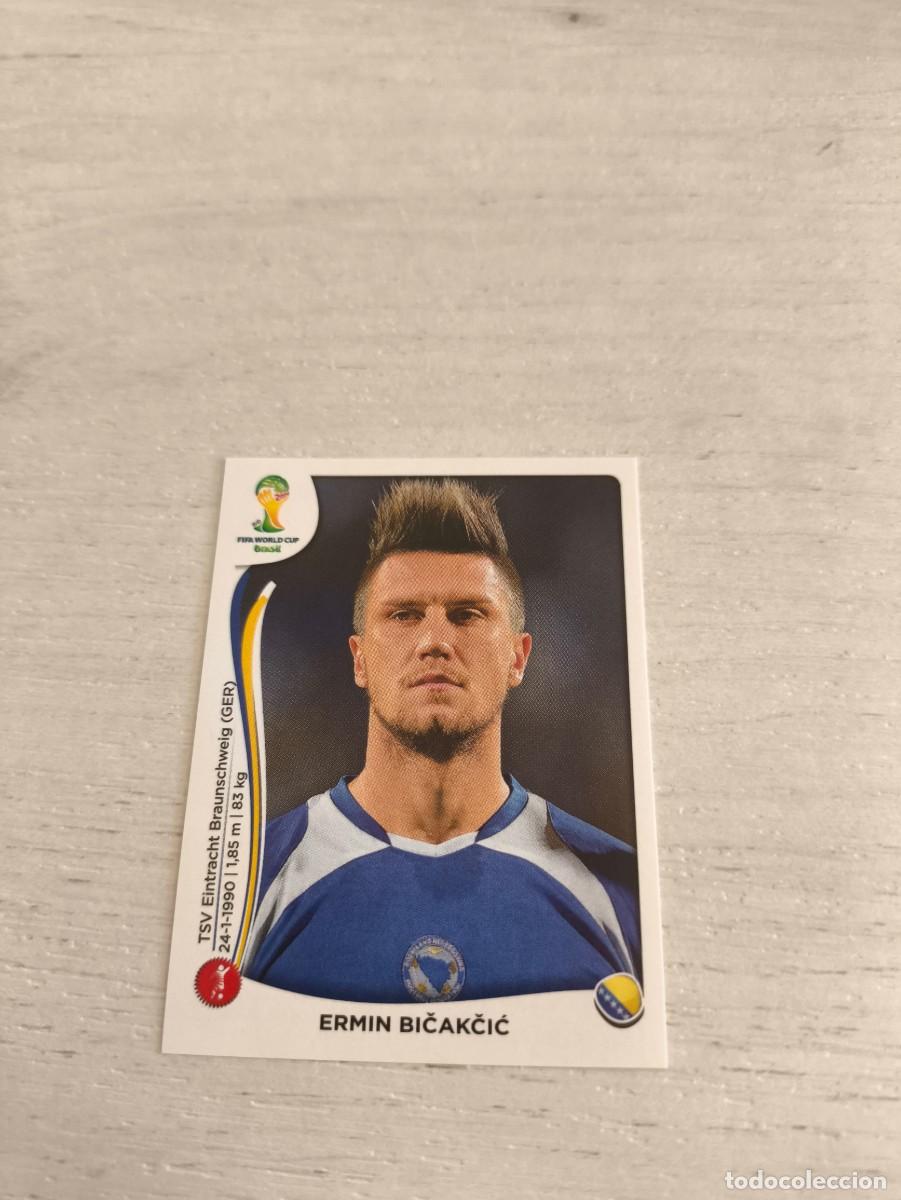 Cartes &agrave; collectionner de Football: 436 Ermin Bičakčić BOSNIA PANINI FIFA MUNDIAL WORLD CUP BRASIL 2014 NO LIGA ESTE