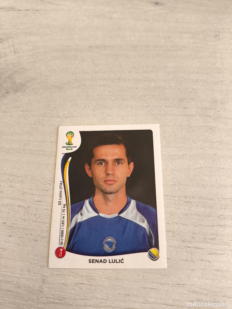 Fu&szlig;ball-Sticker: 439 Senad Lulić BOSNIA PANINI FIFA MUNDIAL WORLD CUP BRASIL 2014 NO LIGA ESTE