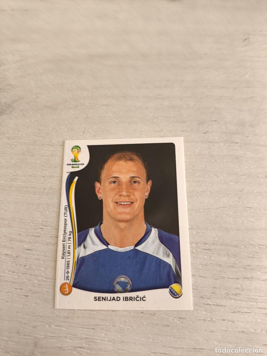 Football Stickers: 440 Senijad Ibričić BOSNIA PANINI FIFA MUNDIAL WORLD CUP BRASIL 2014 NO LIGA ESTE