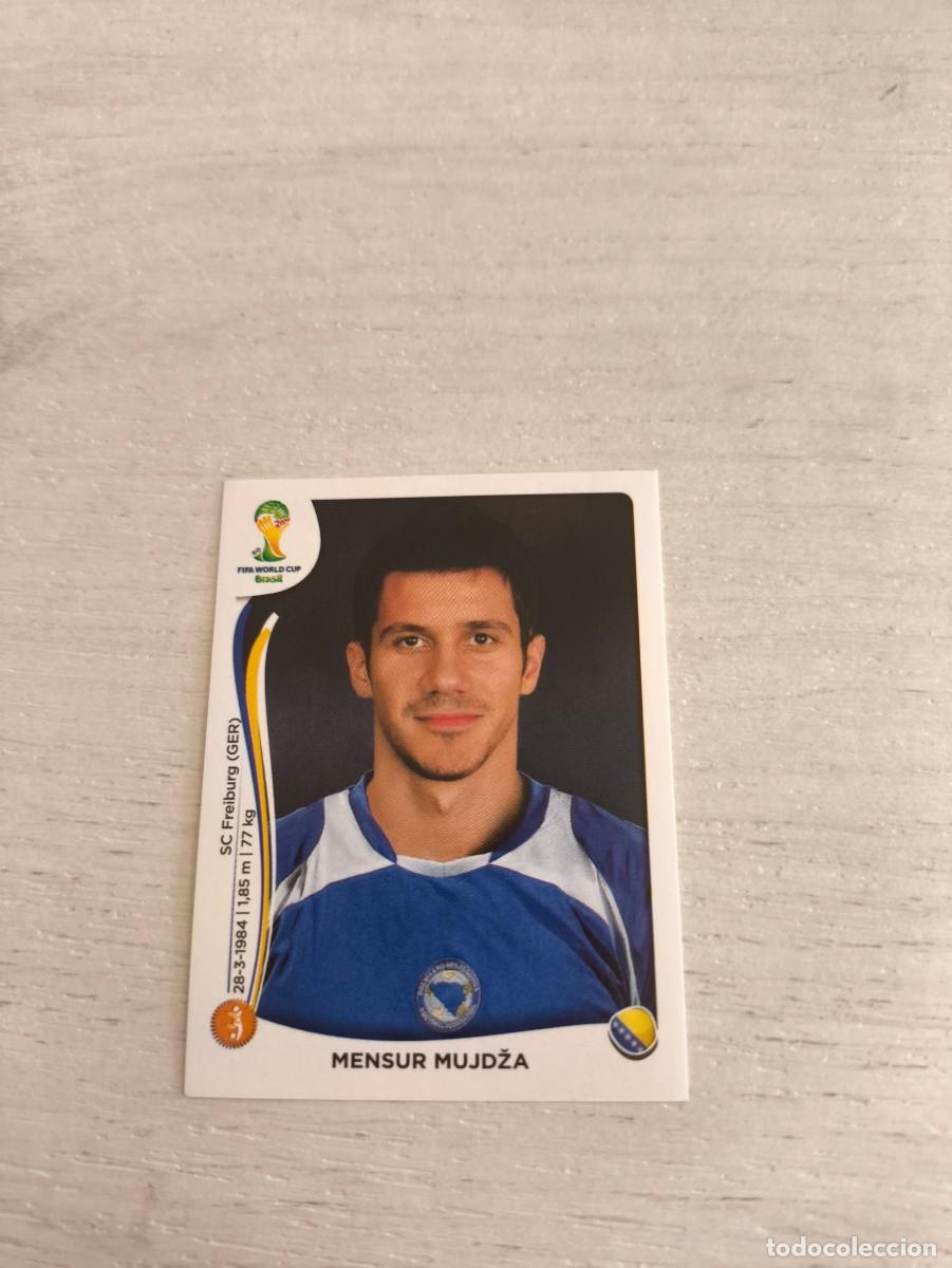 Cromos de Futebol: 441 Mensur Mujdža BOSNIA PANINI FIFA MUNDIAL WORLD CUP BRASIL 2014 NO LIGA ESTE