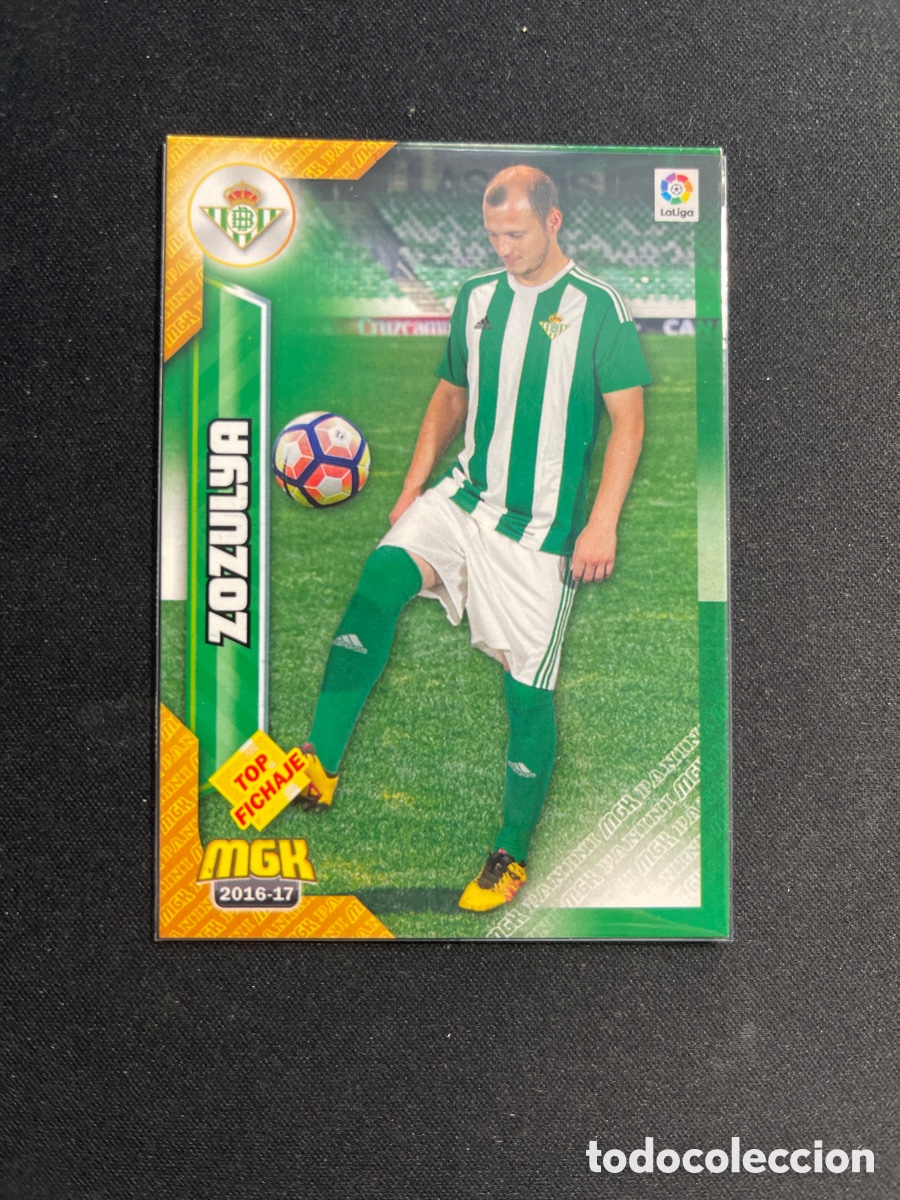 Cromos de F&uacute;tbol: Zozulya 131 Real Betis Top Fichaje Megacracks 2016 2017 16 17 Panini