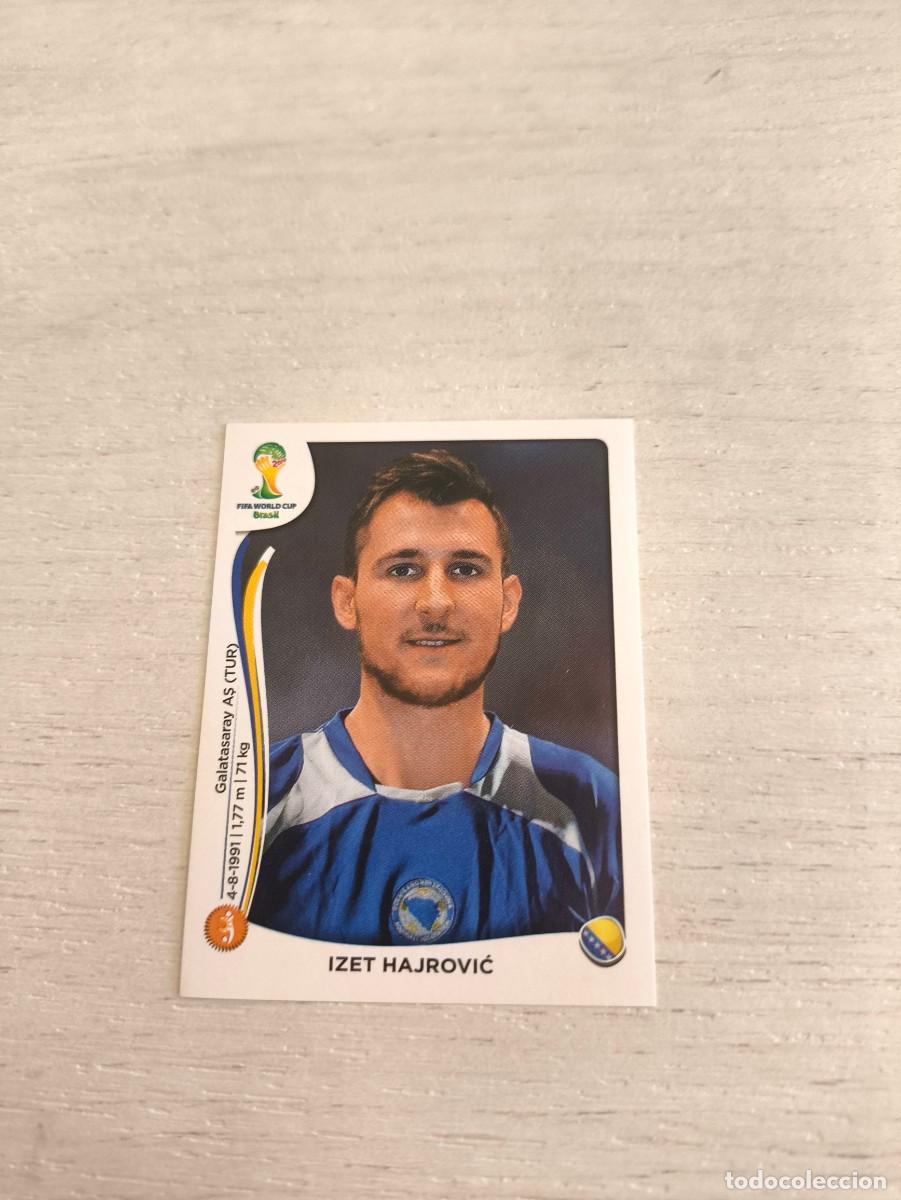 Cromos de Futebol: 447 Izet Hajrović BOSNIA PANINI FIFA MUNDIAL WORLD CUP BRASIL 2014 NO LIGA ESTE