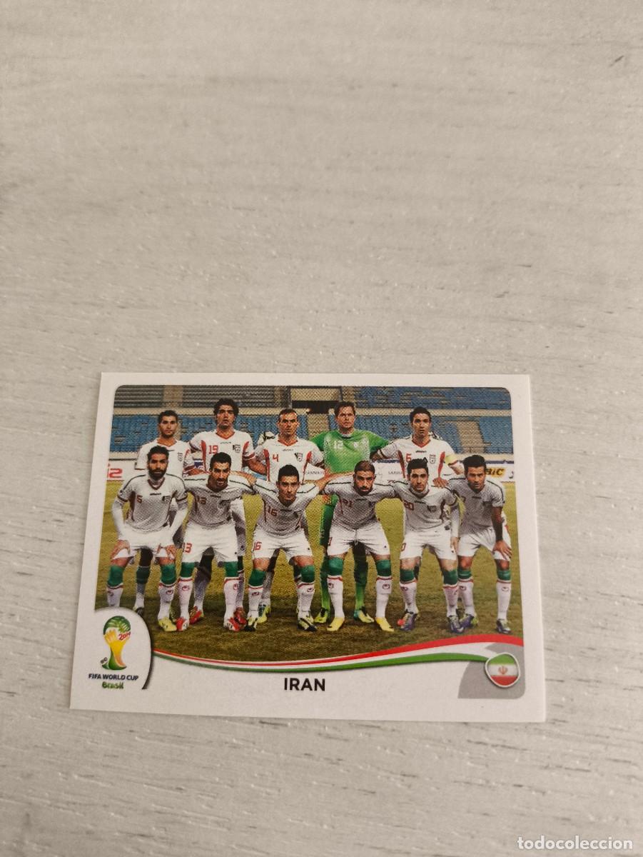 Cromos de F&uacute;tbol: 451 EQUIPO TEAM IRAN PANINI FIFA MUNDIAL WORLD CUP BRASIL 2014 NO LIGA ESTE