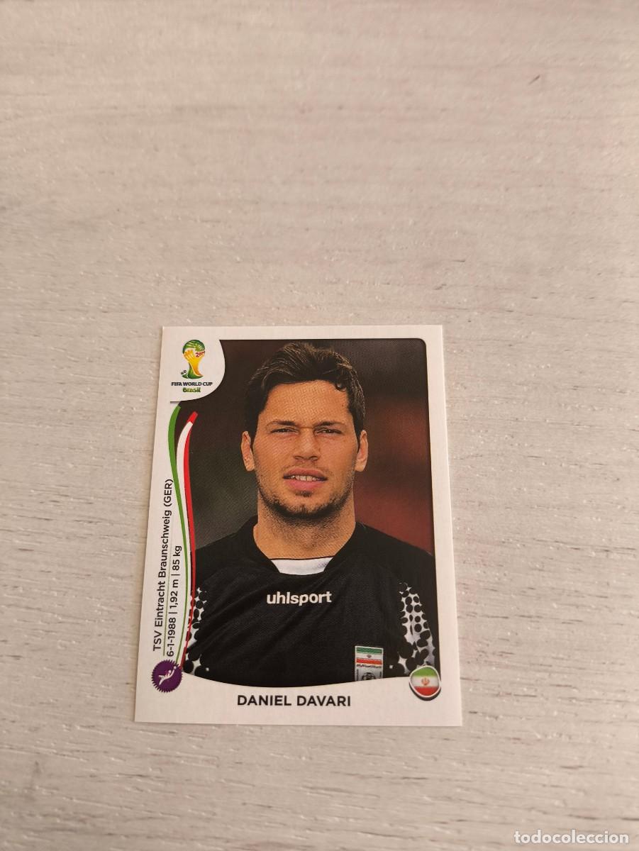 Cromos de F&uacute;tbol: 452 Daniel Davari IRAN PANINI FIFA MUNDIAL WORLD CUP BRASIL 2014 NO LIGA ESTE