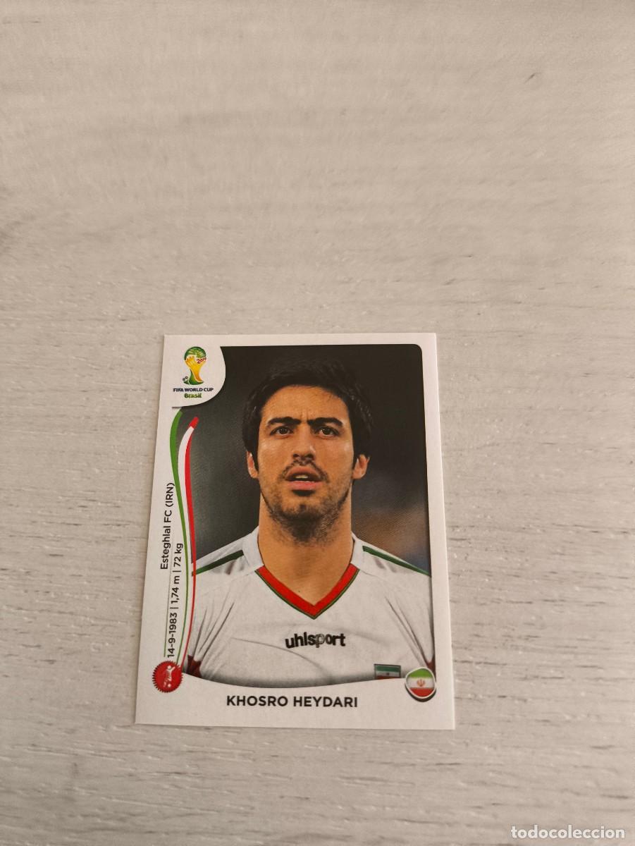 Cromos de F&uacute;tbol: 454 Khosro Heydari IRAN PANINI FIFA MUNDIAL WORLD CUP BRASIL 2014 NO LIGA ESTE
