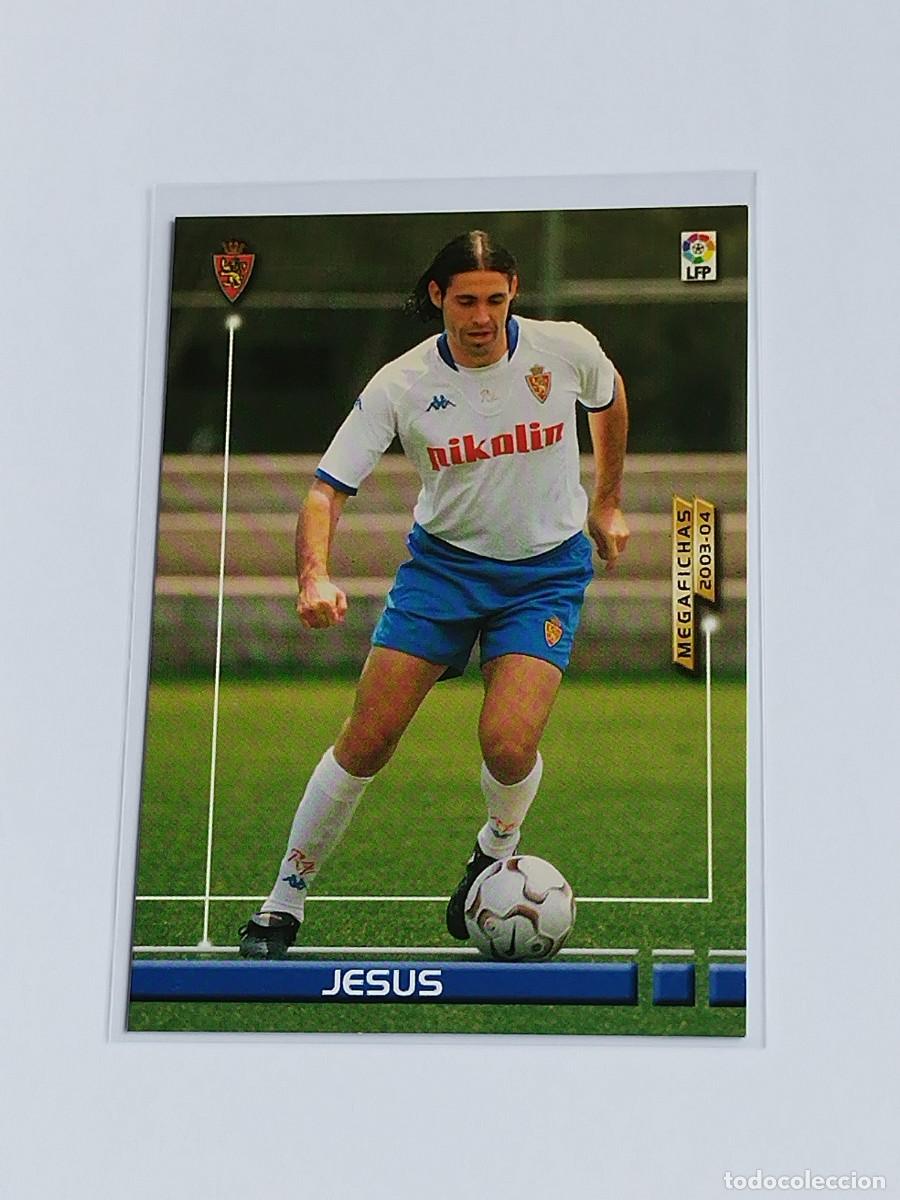 Cartes &agrave; collectionner de Football: JES&Uacute;S #353 REAL ZARAGOZA - PANINI MEGACRACKS LA LIGA 2003 2004 - MEGAFICHAS 03 04 CROMO