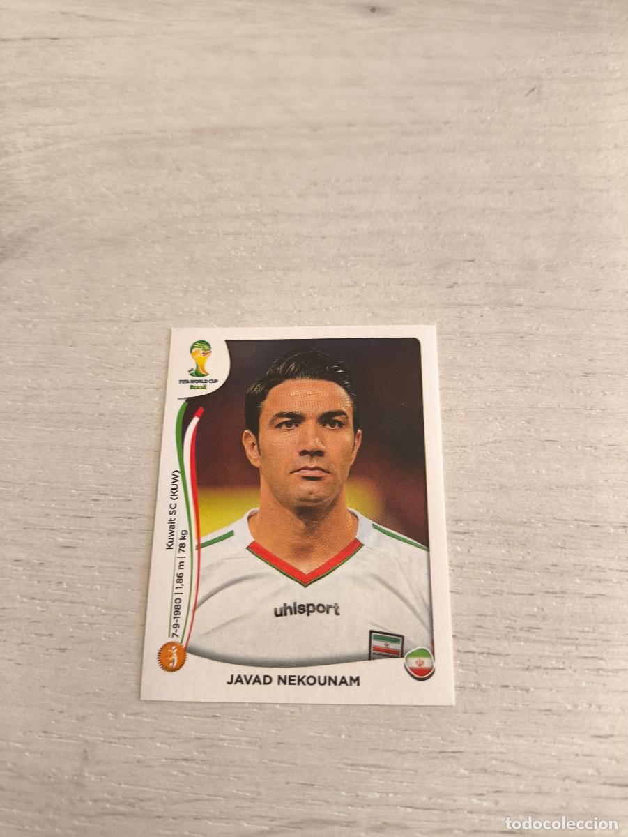 Cartes &agrave; collectionner de Football: 460 Javad Nekounam IRAN PANINI FIFA MUNDIAL WORLD CUP BRASIL 2014 NO LIGA ESTE