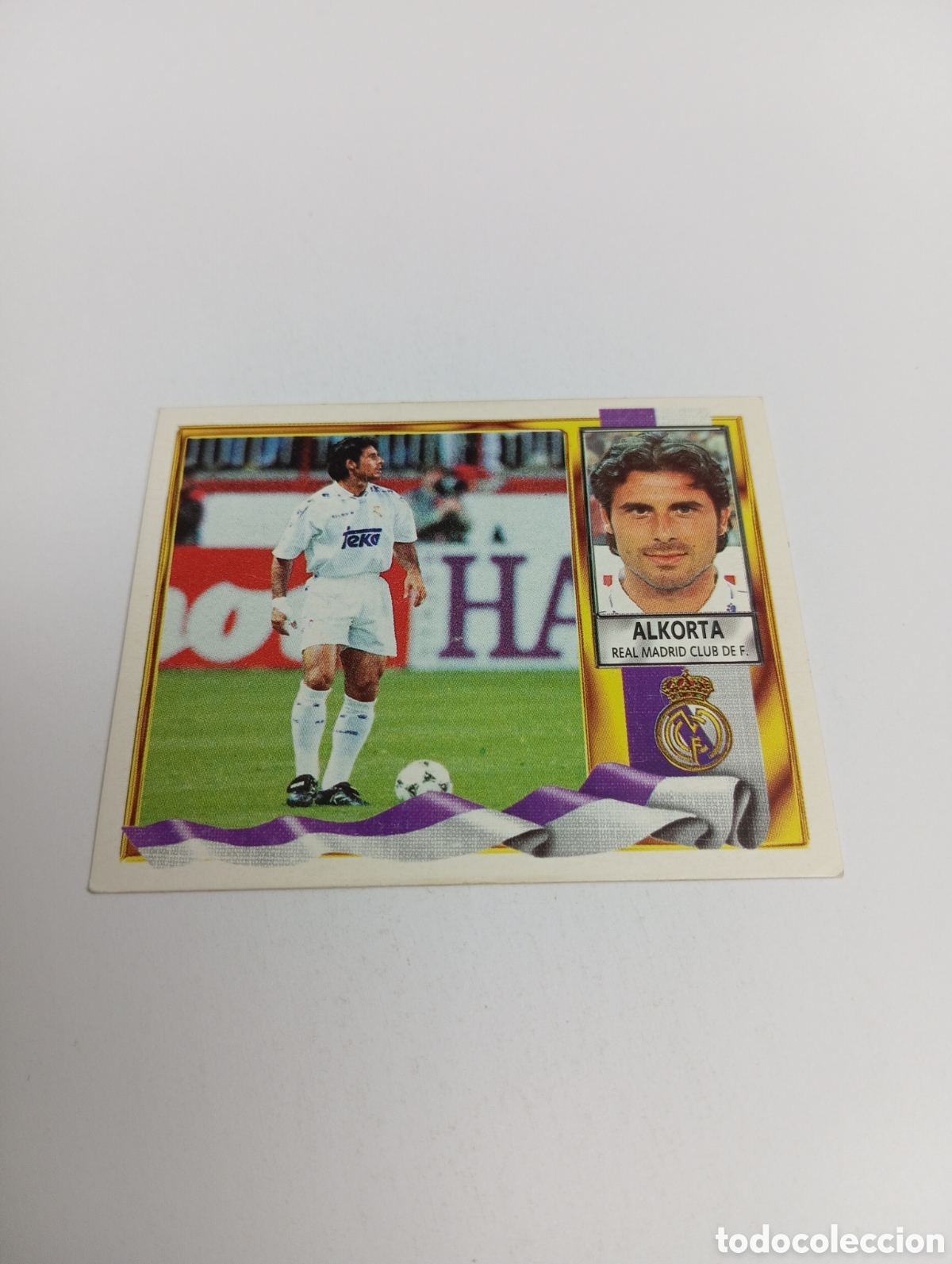 Cromos de F&uacute;tbol: ALKORTA Real Madrid Liga Este 1995 1996 NUEVO SIN PEGAR PANINI 95 96