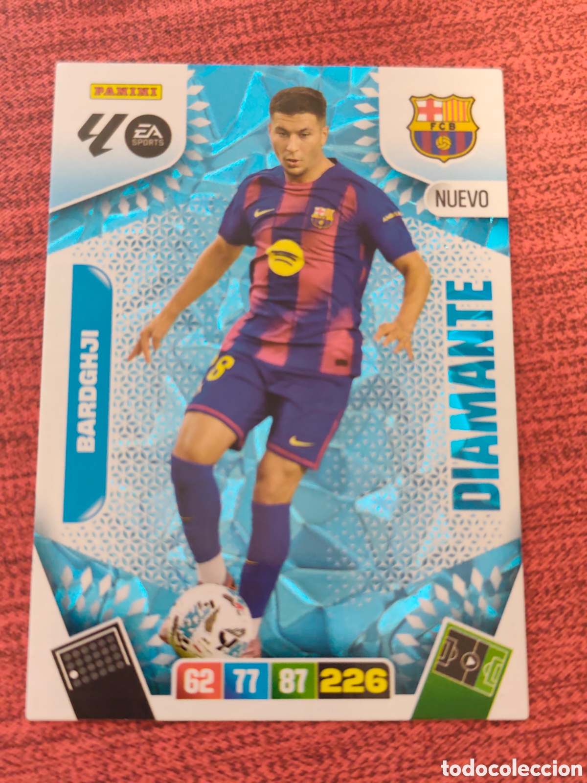 Cromos de F&uacute;tbol: NUEVO DIAMANTE BARDGHJI FC BARCELONA ADRENALYN XL 25 26