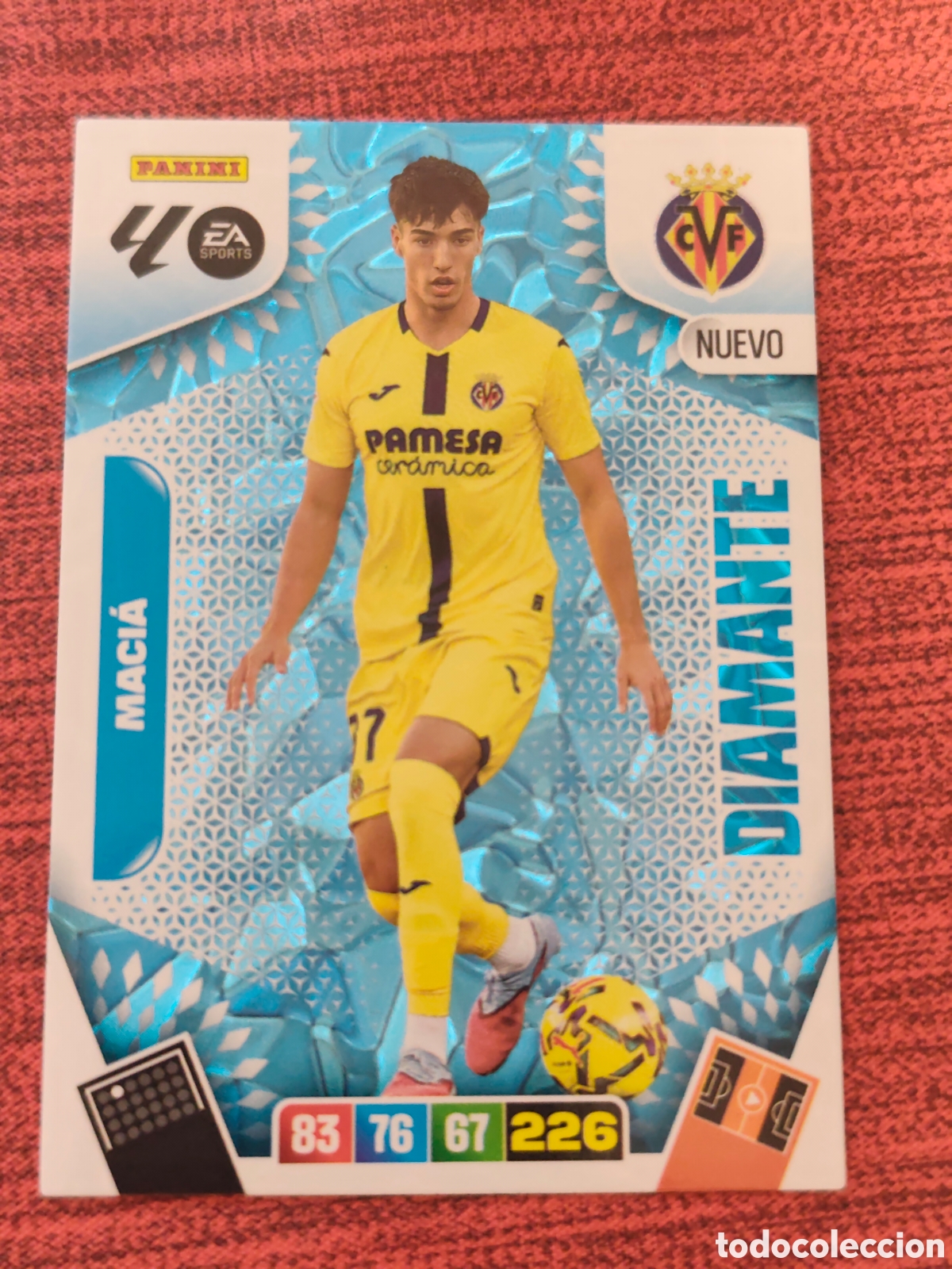Cromos de F&uacute;tbol: NUEVO DIAMANTE MACI&Aacute; VILLARREAL ADRENALYN XL 25 26